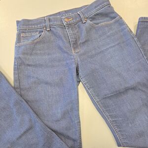 Mott & Bow Boyfriend Jeans Blue Medium Wash Womens 32" waist 31” Inseam Sz 10 12